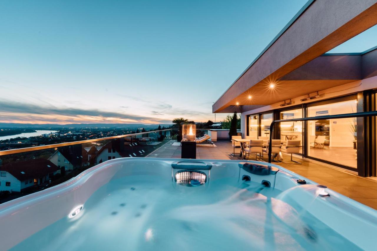 Apartamento Traumblick Trifft Luxus! Weitersburg Exterior foto